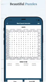 word search creator iphone screenshot 2