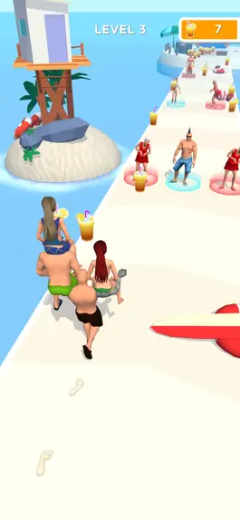 Game screenshot Beach Party Run 3D apk