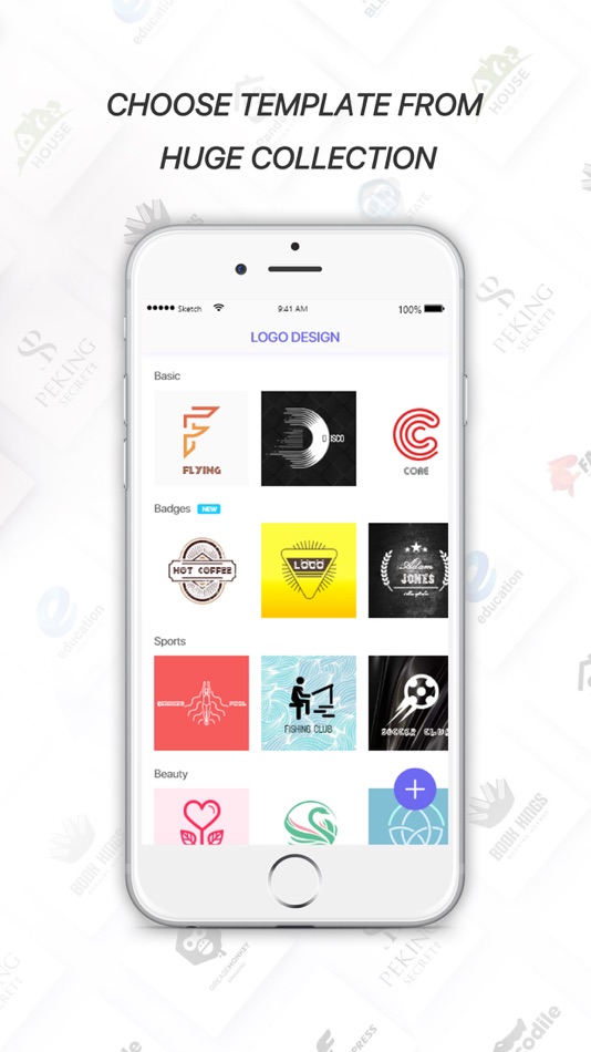 #2. Logo Maker - Creative Designer (iOS) Podle: MoboTap Inc.