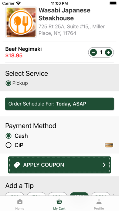 Wasabi - Japanese Steakhouse Screenshot