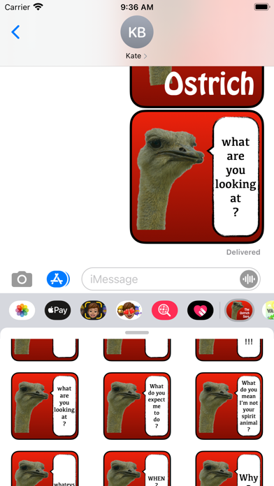 The Ostrich Says Screenshot