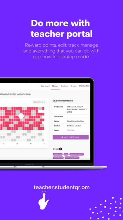 STUDENTQR POINTS for Educator screenshot-8