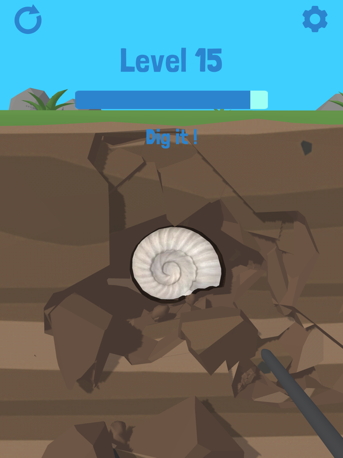 Dig Gemstone  Destruction ASMR