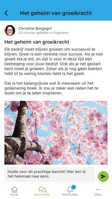 Parkinson Vereniging Screenshot