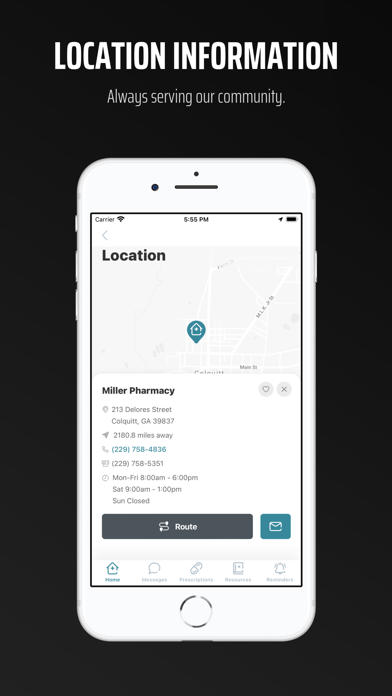Miller Pharmacy Screenshot