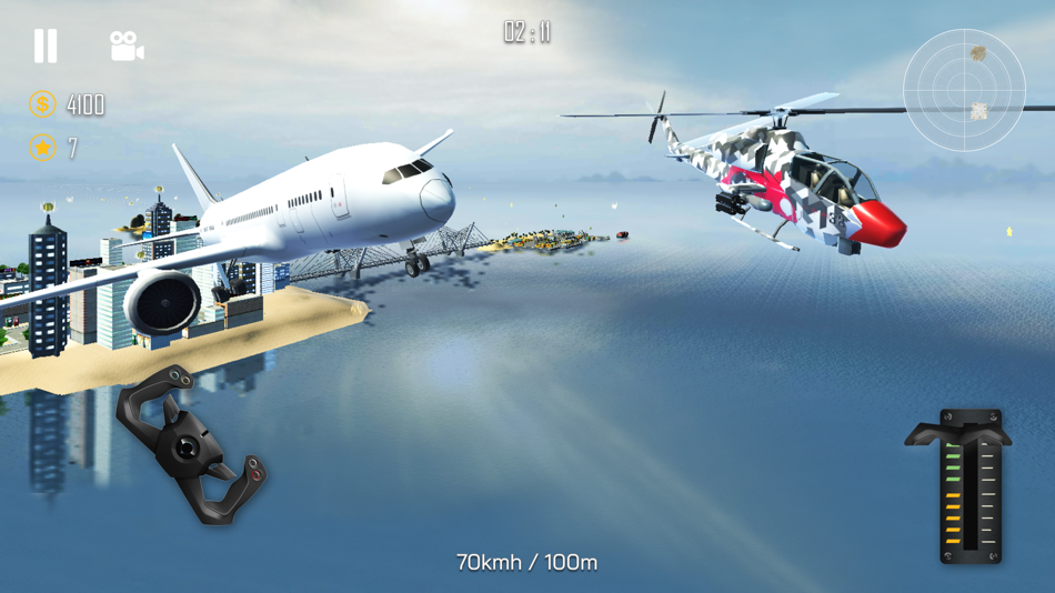 #5. Helicopter Simulator 3D (iOS) 由: Vahagn Sargsyan