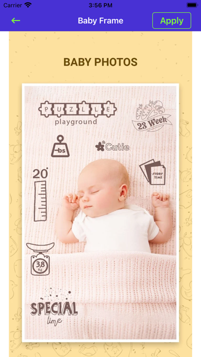 BabyPic Art & Monthly Pictures Screenshot