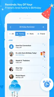 birthday reminder & wish iphone screenshot 1