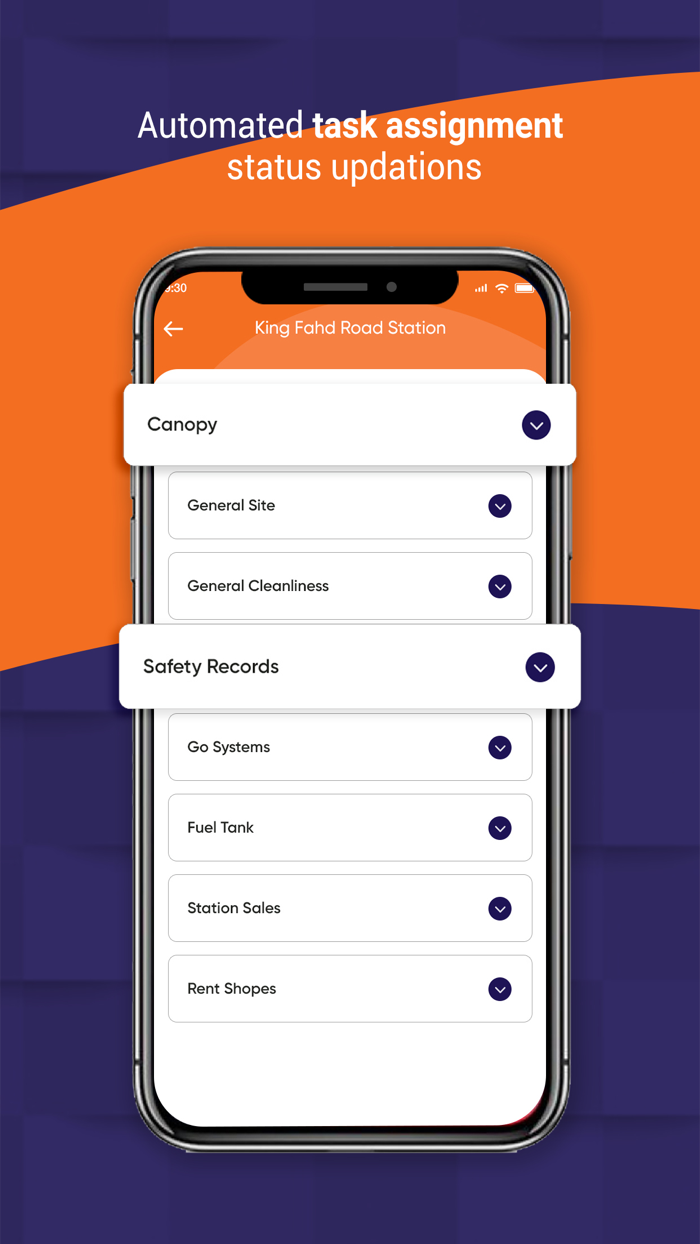 GO Station Facility App