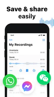 call recorder rec - record pro iphone screenshot 2