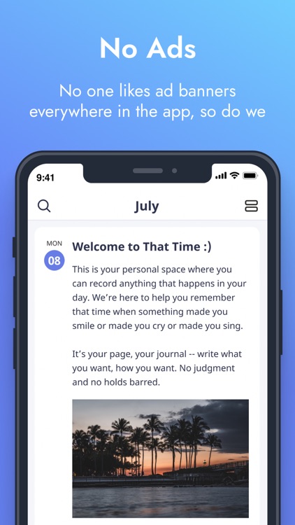 That Time - Journal & Diary