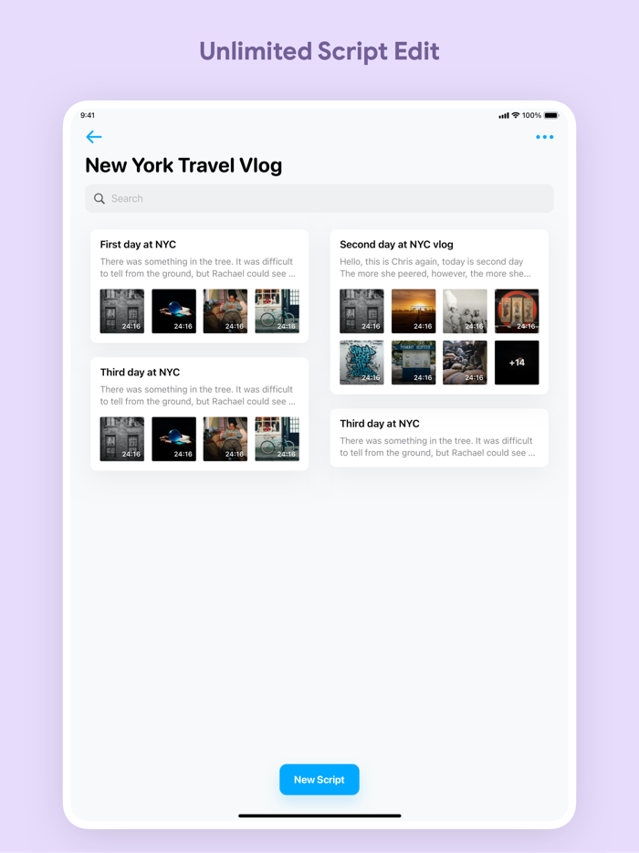 Teleprompter and Video Creator