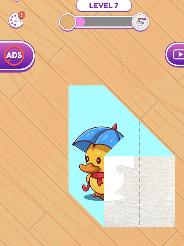 Paper Fold - Pictures Puzzle