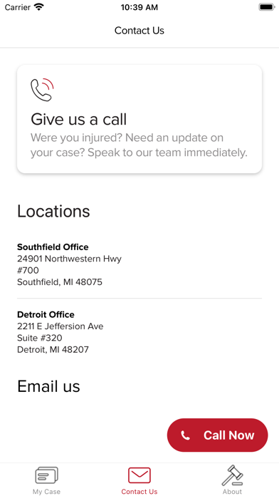 Mike Morse Law Firm Screenshot
