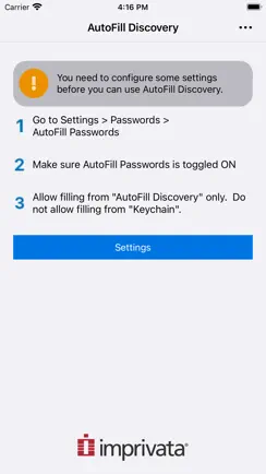 AutoFill Discovery iPhone image 2