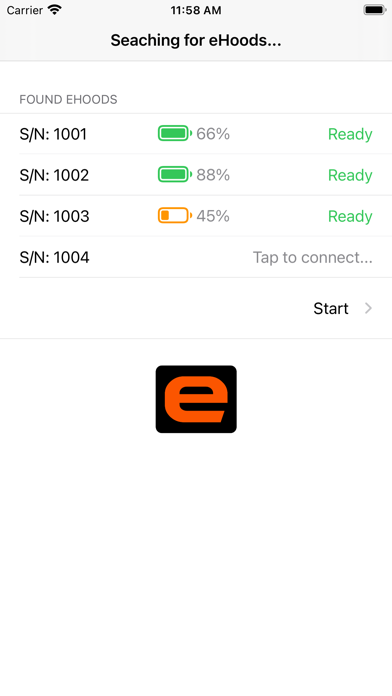 eHood Connect Screenshot