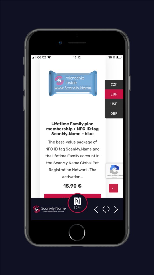 #2. ScanMy.Name NFC Tag Reader (iOS) 由: Six Guys Labs s.r.o.