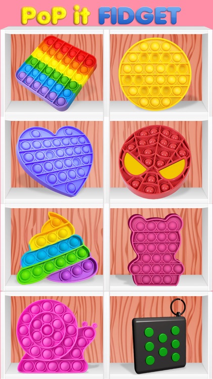 pop it calming popop fidgets