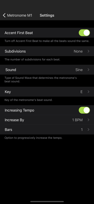 ‎Metronome M1 Pro Screenshot