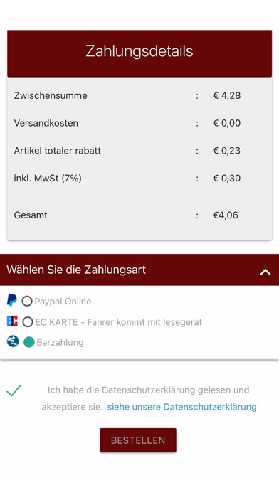 Stella Restaurant Screenshot