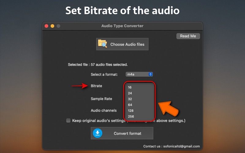 audio type converter iphone screenshot 3