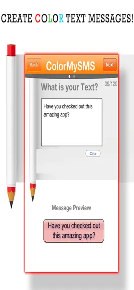 Game screenshot Color My Text - Custom SMS App mod apk