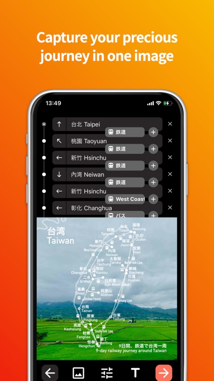 JourneyNote - Visualize Trips