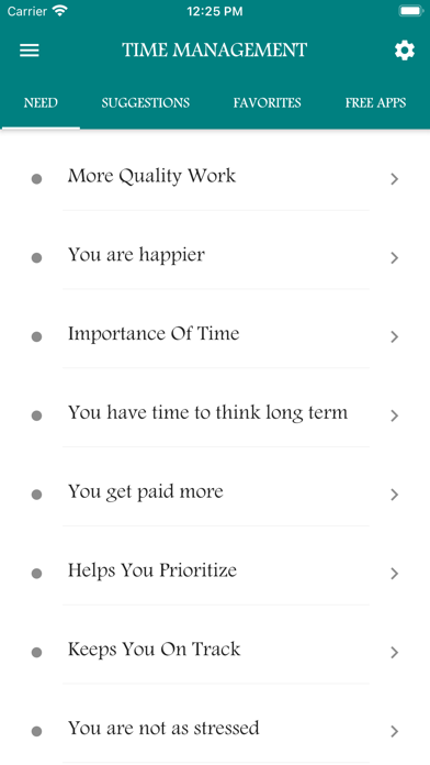 Tips for Time Management Screenshot