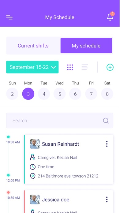 Empathy Caregiver Screenshot
