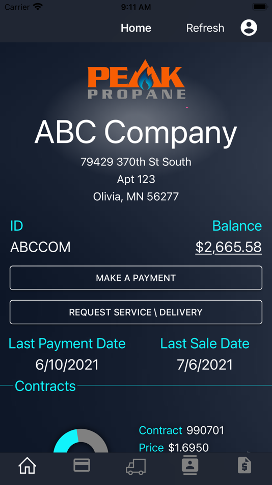 #2. Peak Propane (iOS) 由: Rural Computer Consultants, Inc.