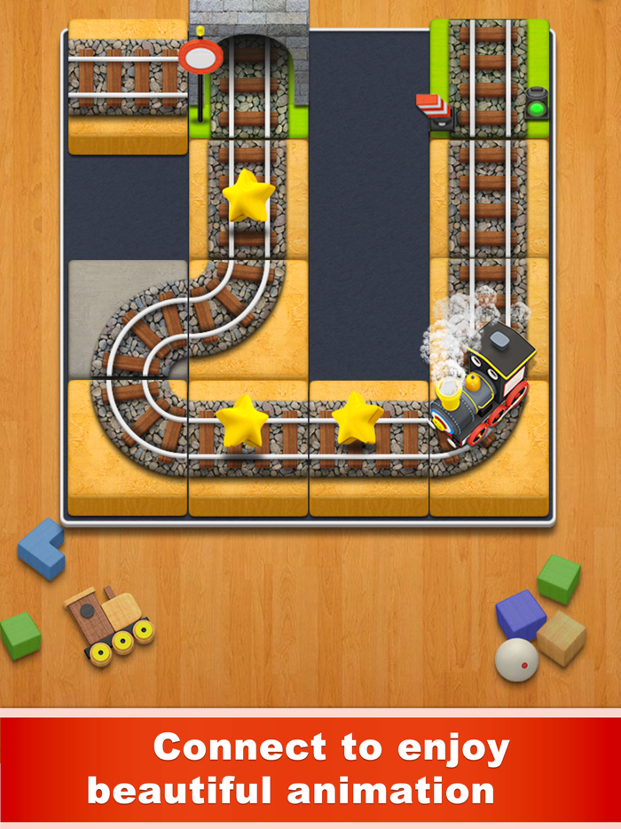 iHappy Train - Slide Puzzle