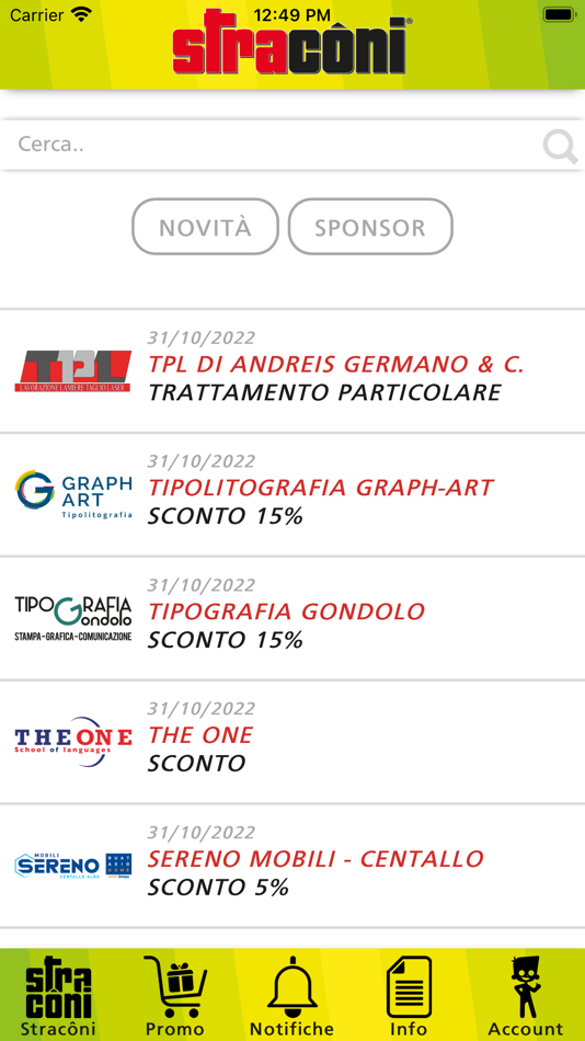 #2. StraconiCardApp (iOS) 由: DINAMITEK SRL