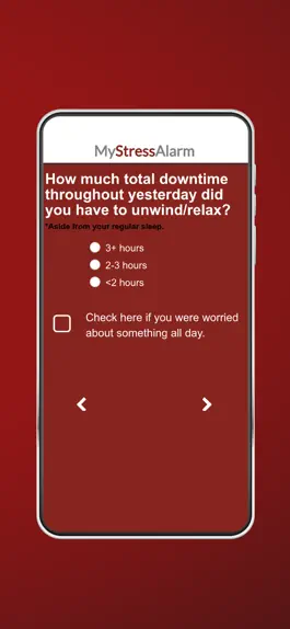 Game screenshot MyStressAlarm apk