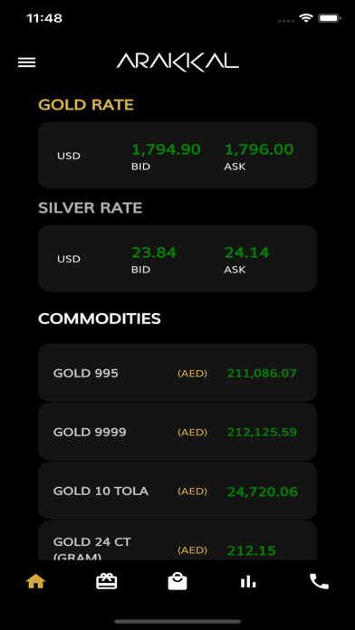 Arakkal Bullion Screenshot