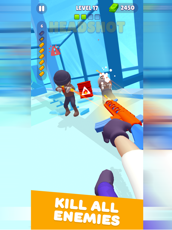 Screenshot #4 pour Run n Gun - AIM Shooting