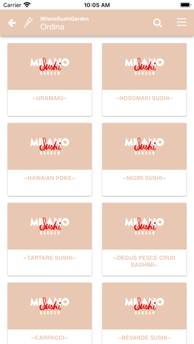 Milano Sushi Garden Screenshot