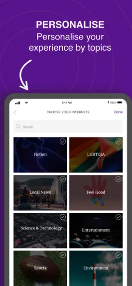 Game screenshot Briephly: Micro stories & news hack