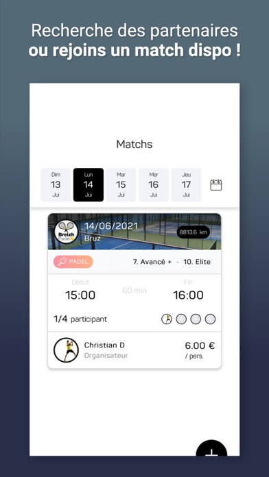 Breizh Padel Screenshot