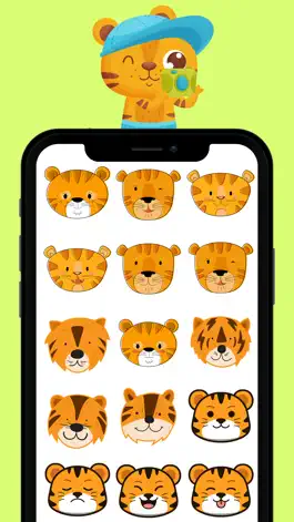 Game screenshot Baby Tiger Stickers! hack