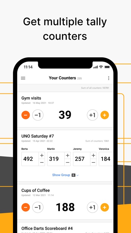 MultiCounter - Keep a Tally