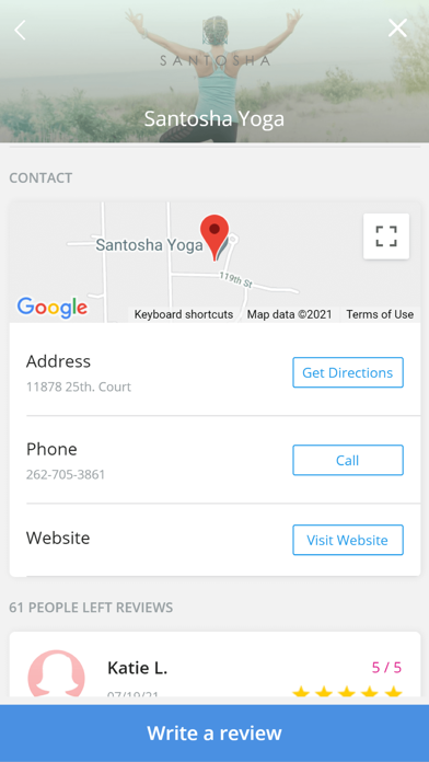 Santosha Yoga Screenshot