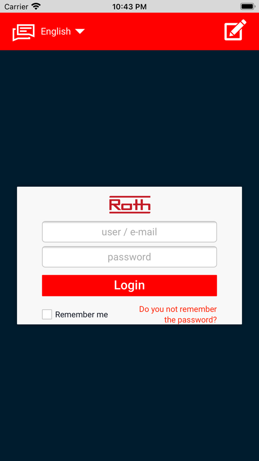 #3. Roth Touchline® SL (iOS) Podle: Roth North Europe A/S