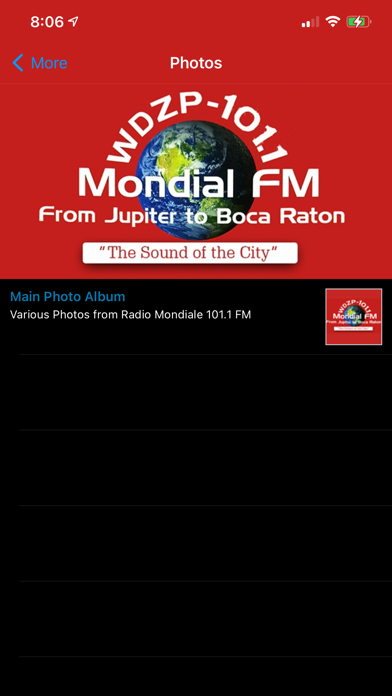Radio Mondiale 101.1 FM Screenshot
