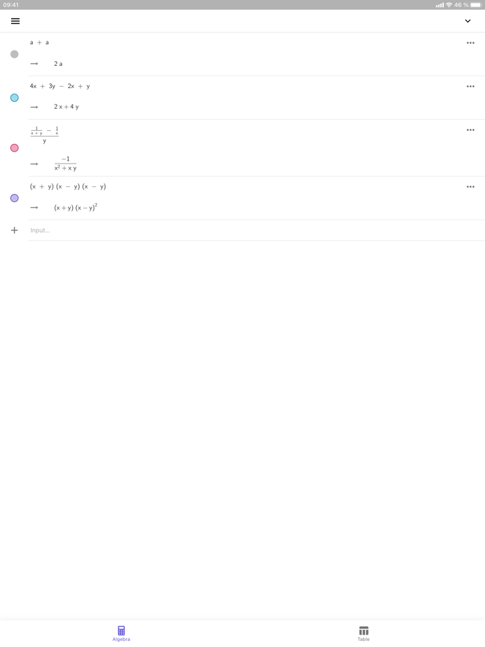 GeoGebra Calculator Suite