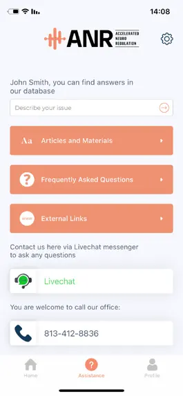 Game screenshot ANR Healthcare hack