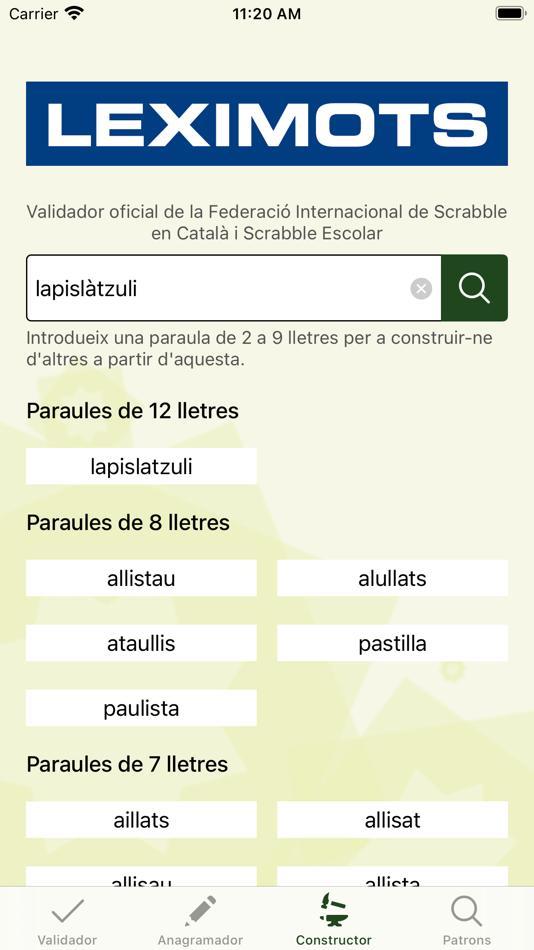 #3. Leximots (iOS) 由: Associació Club Scrabble escolar