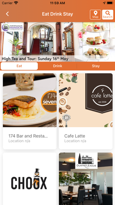 The Orange App Screenshot