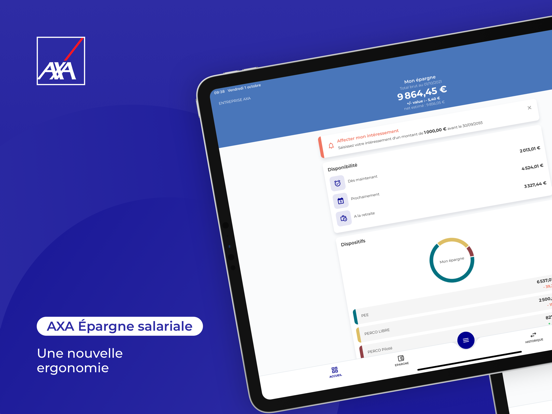 Screenshot #5 pour AXA Epargne Salariale