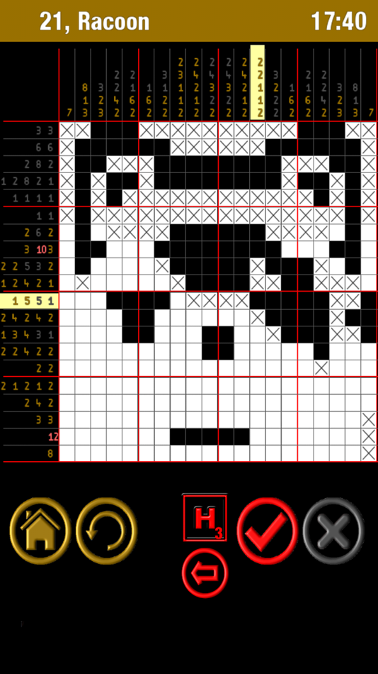 #3. Nonogram1 (iOS) 由: Myungil Kim