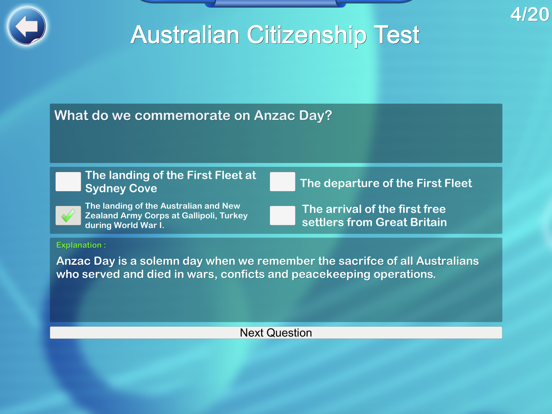 Screenshot #6 pour Australian Citizenship Ed.2022
